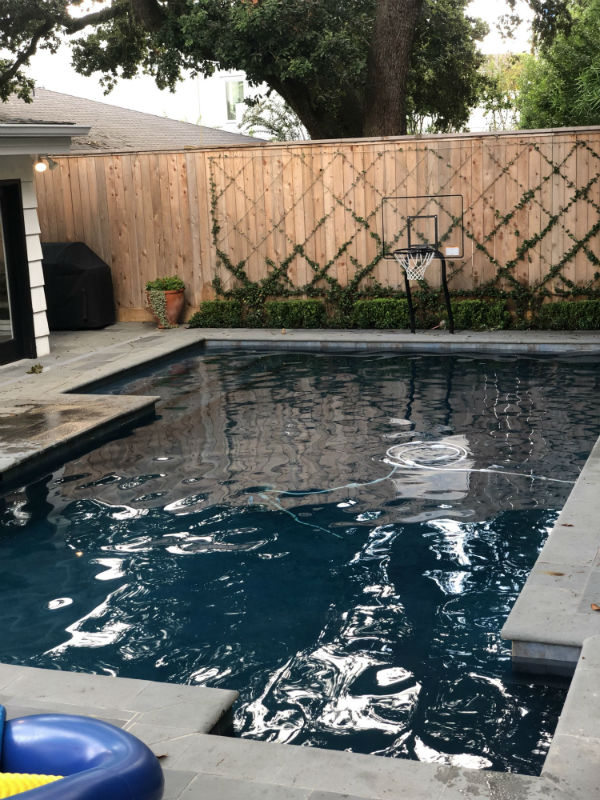 Wet Edge pool surface Houston TX
