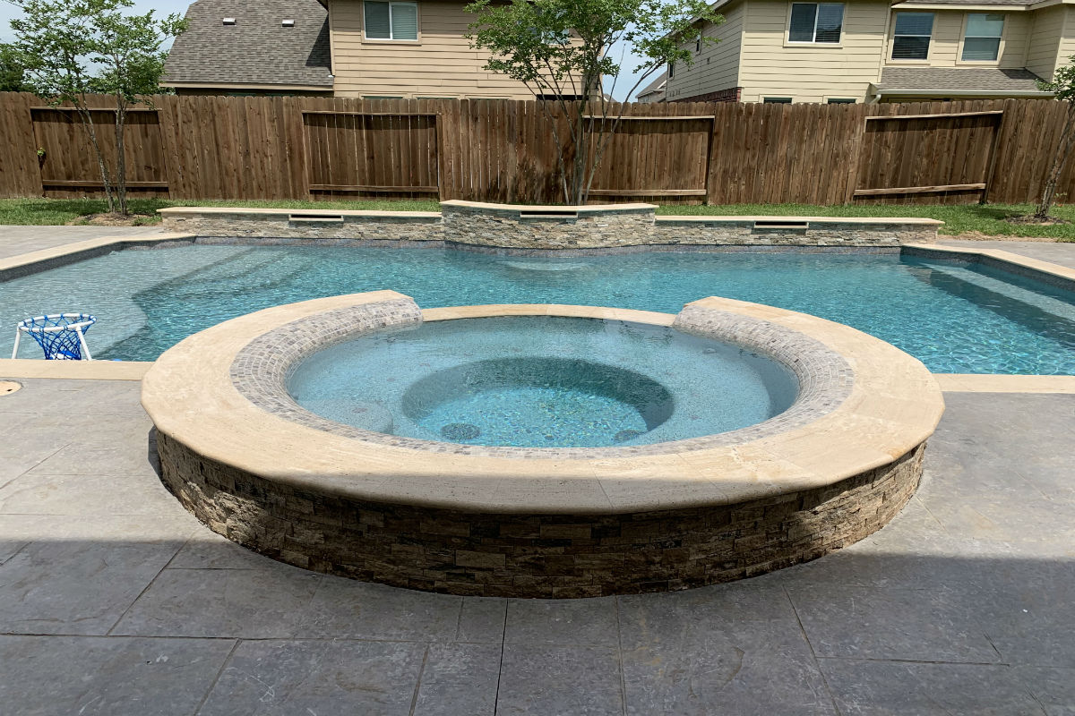 League City, TX pool concrete repair