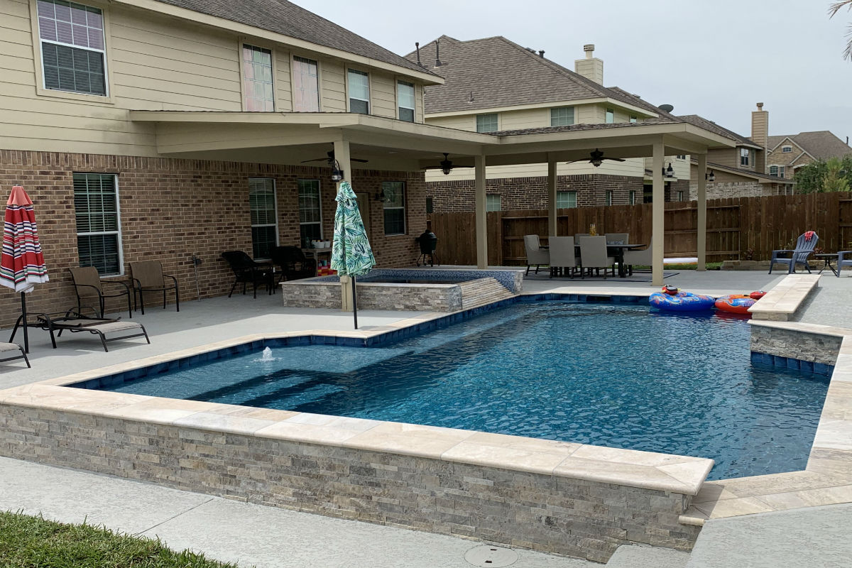 concrete pool resurfacing Cinco Ranch, TX
