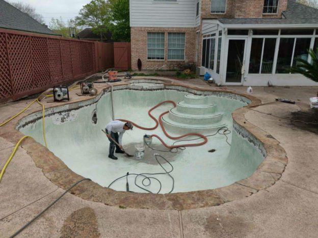pool plaster repair el paso tx