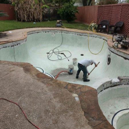 plaster pool resurfacing Sugar Land, TX