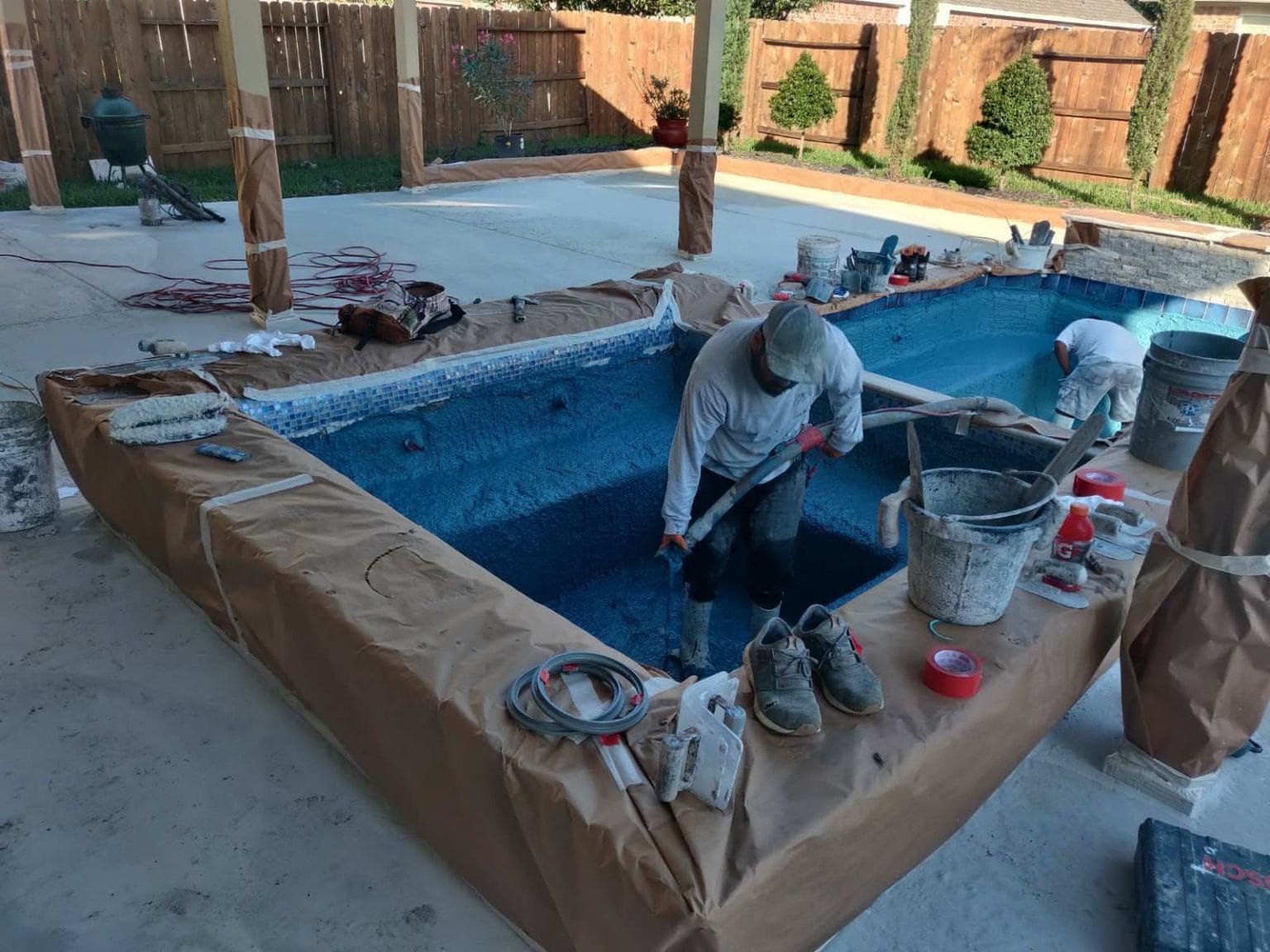 gunite patch