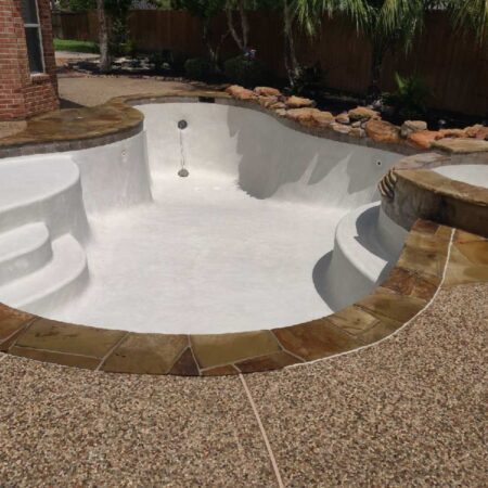 Pool renovation League City, TX