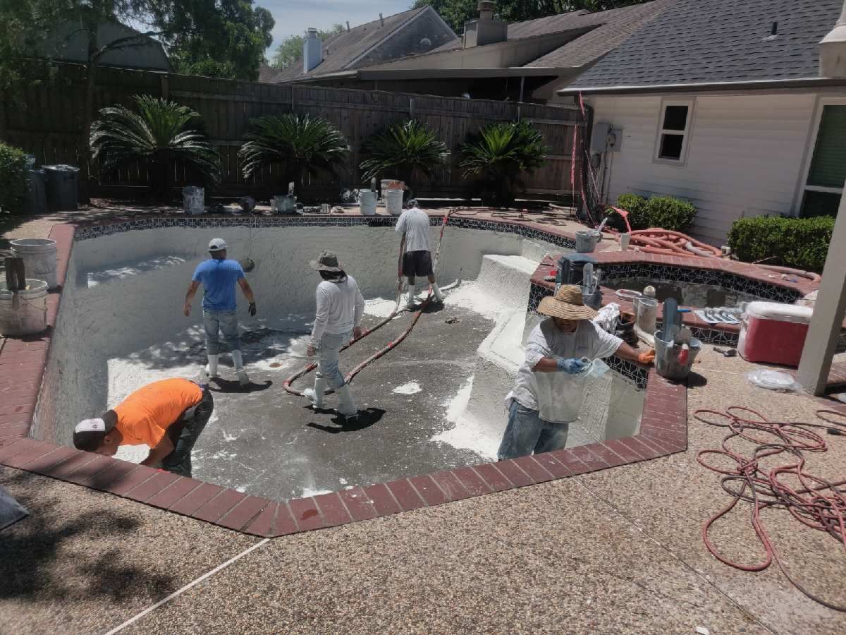 swimming pool remodeling near me Houston, TX