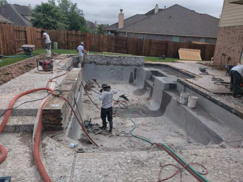 Missouri City TX Swimming Pool Remodeling
