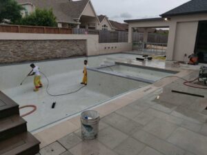 River Oaks TX pool renovations