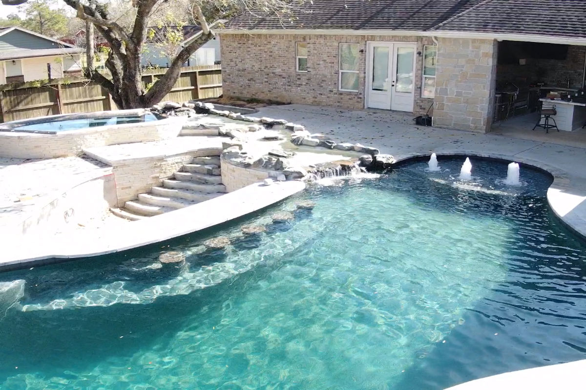 Webster TX Swimming Pool Remodeling