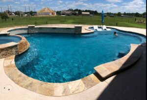 River Oaks TX Pool Plaster
