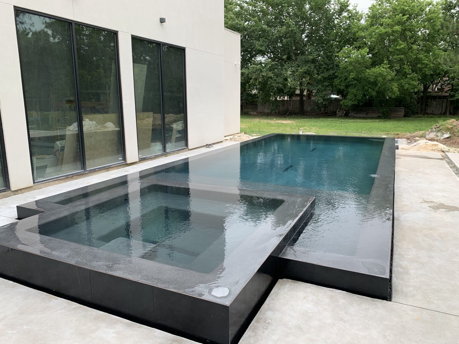 Summertime Pool Installation JR Pool Plastering & Texas Gunite Ltd.