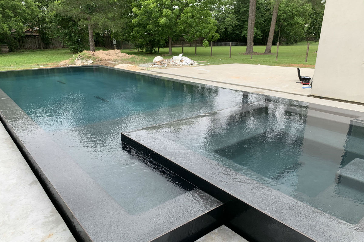 Sugar Land, TX concrete pool deck resurfacing