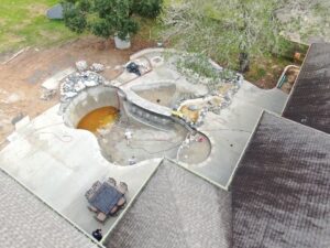 League City TX swimming pool resurfacing