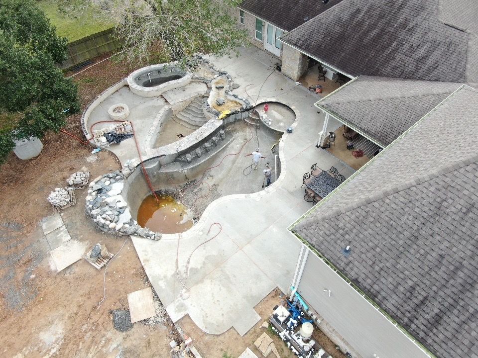 River Oaks TX pool plastering near me