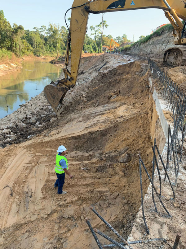 Cinco Ranch TX Erosion Control