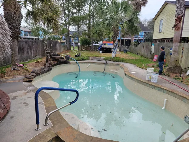 swimming pool redesign Spring, TX